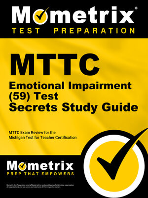 cover image of MTTC Emotional Impairment (59) Test Secrets Study Guide